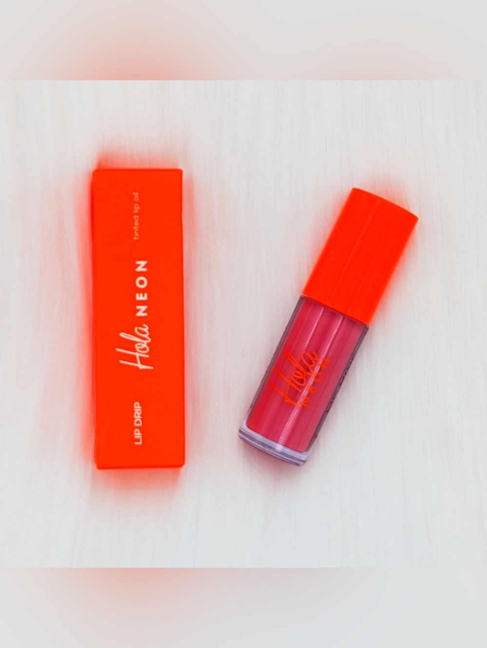 🔴 HOLA NEON Lip Drip Tinted Lip Oil - Gloss Me